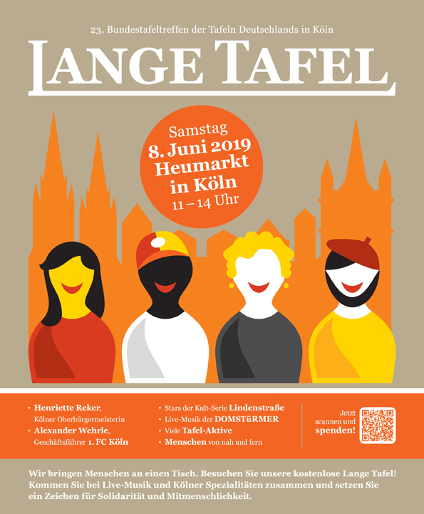 Lange Tafel Bundestafeltreffen In Koln 08 06 2019 11 14 Uhr