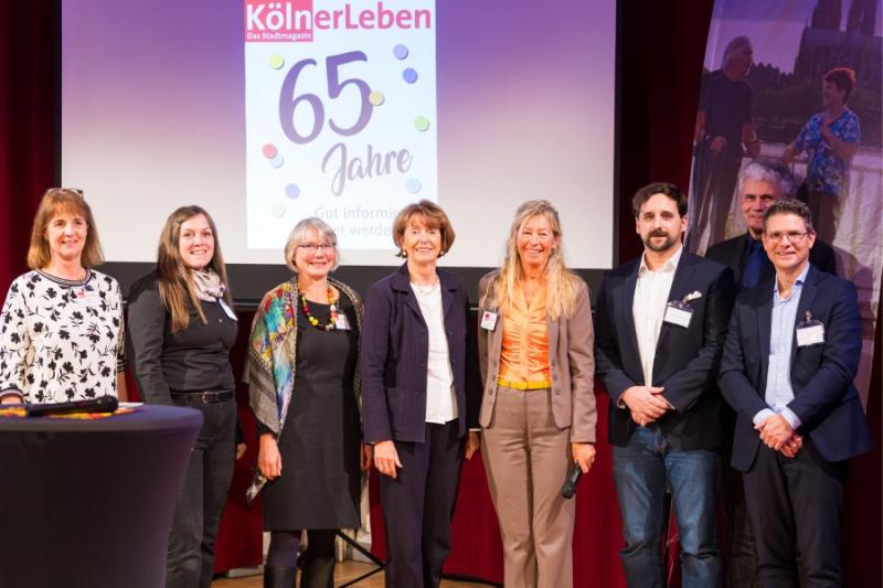 65 Jahre KölnerLeben - das Team. Foto: S. Große-Wortmann